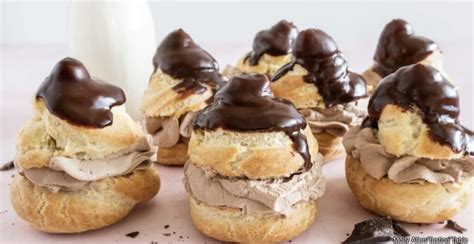 Chocolate Cream Puffs - Chocolate Covered Weekly