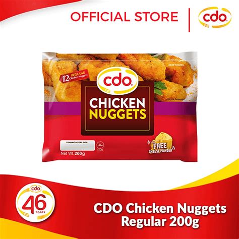 Cdo Chicken Nuggets | 200g | Frozen Meats & Steaks | Walter Mart