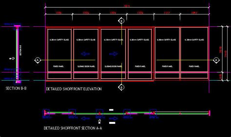 Glass Sliding Door Autocad Block - Glass Door Ideas