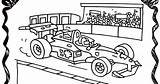 Coloring Pages Race Track sketch template