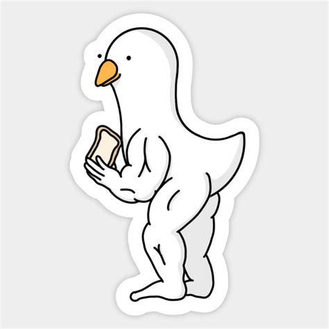 Buff Duck 2.0 - Buff Duck - Sticker | TeePublic