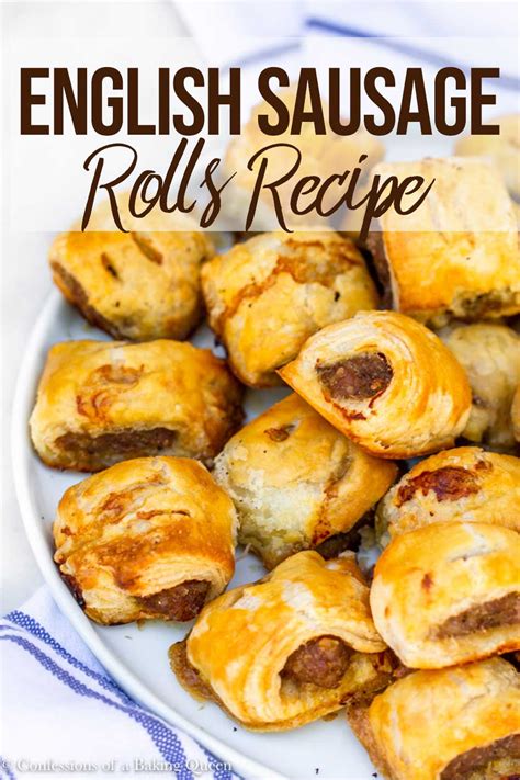 English Sausage Rolls Recipe - Confessions of a Baking Queen