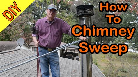 Chimney Sweep Chimney Cleaning how to clean your chimney. Flue Cap Tools - YouTube