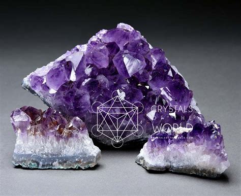 Amethyst Clusters - Crystals of the World