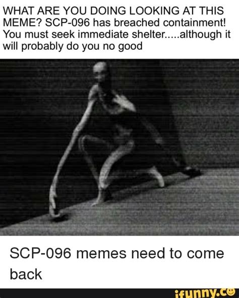 Scp 096 Meme