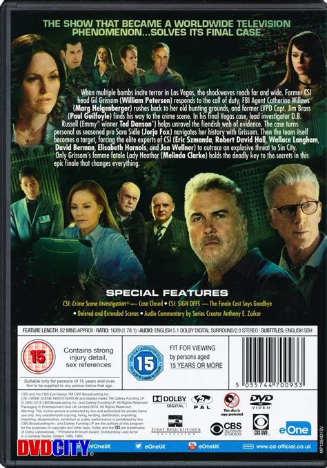 CSI - Crime Scene Investigation - The Finale - dvdcity.dk