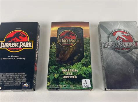 Mavin | Jurassic Park Trilogy VHS Jurassic Park The Lost World Jurassic ...