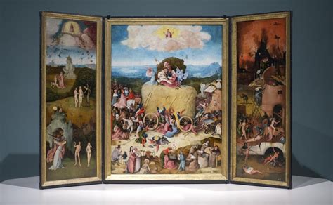 The Haywain Triptych by Hieronymus Bosch as it is in the Prado — Full resolution photo ...