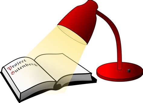 Reading Lamp Book · Free vector graphic on Pixabay