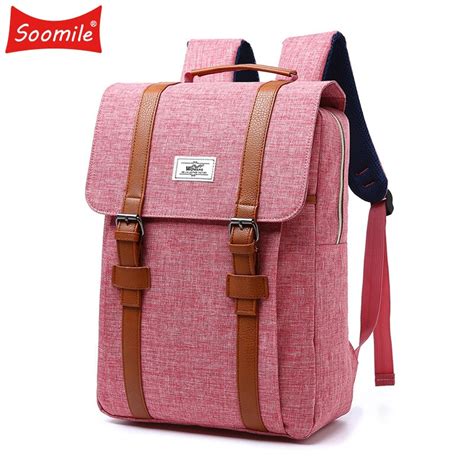 Aliexpress.com : Buy Soomile Waterproof Nylon Laptop Backpack for Men Women College Dayback ...