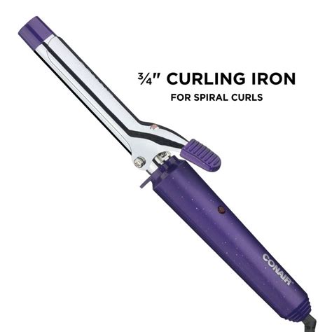 Conair Supreme Triple Value Pack Curling Irons, .5", .75", 1" - Walmart.com | Conair curling ...