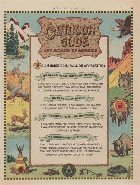 Outdoor Code - Outdoor Ethics BSA