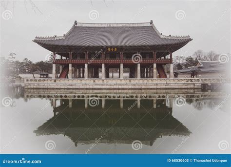 Korea Architecture, Palace stock image. Image of city - 68530603