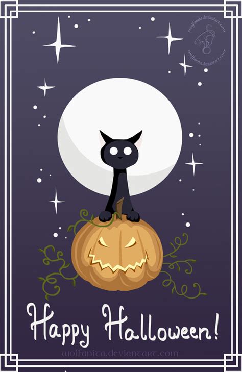 Halloweencard 2023 by wolfanita on DeviantArt