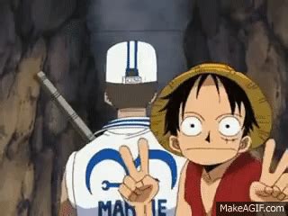 Luffy's a NINJA?! on Make a GIF