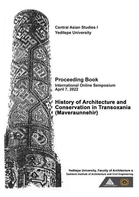 (PDF) HISTORY OF ARCHITECTURE AND CONSERVATION IN TRANSOXIANA (MAVERAÜNNEHIR) International ...