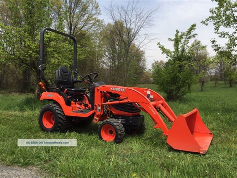 2014 Kubota Bx2370 4x4 Compact Tractor Loader 60 " Mower Cheap Rates