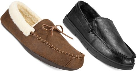 Over 75% Off Men's Slippers at Macy's