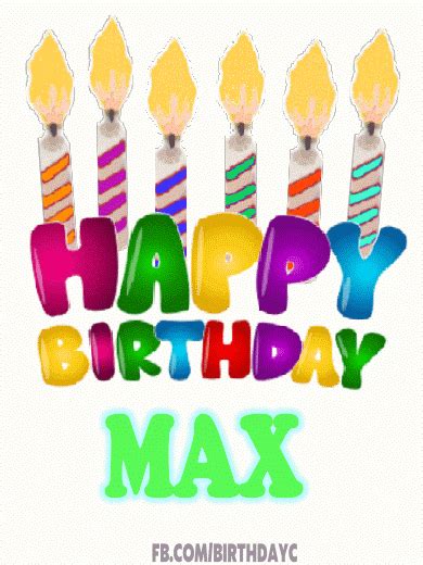 Happy Birthday MAX images | Birthday Greeting | birthday.kim