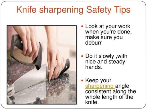 Top 16 best knife sharpening safety tip