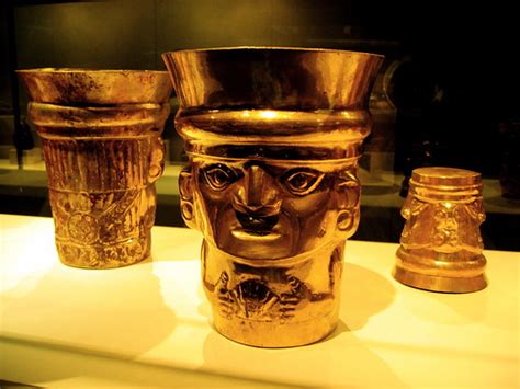 peru - gold cups | Sican beaker gold cups, 9th to 11th centu… | Flickr