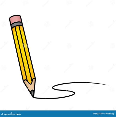 Cartoon Pencil Stock Vector - Image: 50236897