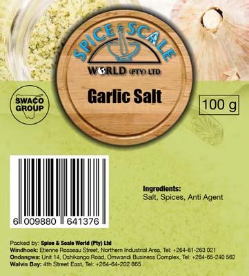 Garlic Salt | SWACO Group