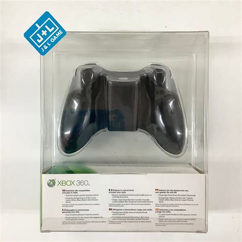 Microsoft Xbox 360 Wireless Controller - Chrome Silver - Xbox 360 (Eur ...