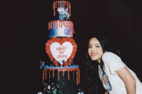 Olivia Rodrigo Celebrates 21st Birthday with ‘Spill Ur Guts’ Cake