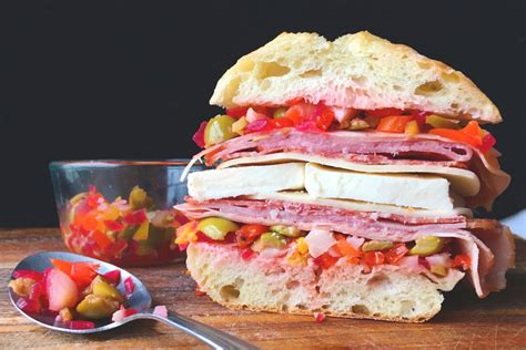 Muffuletta Sandwich Recipe