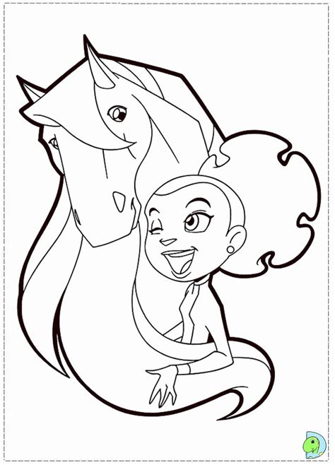 Horseland Coloring Pages - Coloring Home