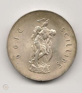 1966 eire Ireland 10 shilling oelc scilling silver coin | #159668493