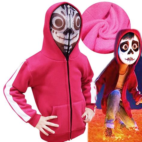 Movie Coco Miguel hoodie Cosplay Costume Sweater Boys Girls Unisex Kids ...