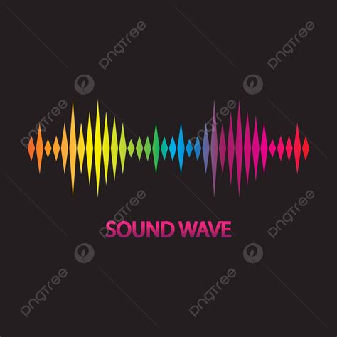 Illustrated Audio Equalizer Technology Vibrant Sound Waves Perfect For Djs Parties Pubs Clubs ...