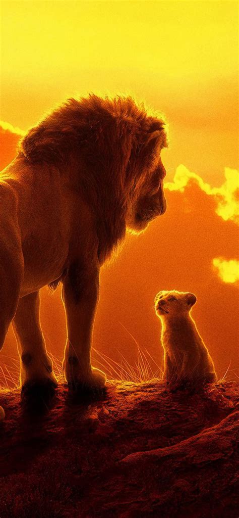 The Lion King 2019 Mufasa Simba 4K iPhone Wallpapers Free Download