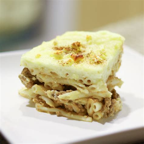 Pastitsio recipe | Greek Lasagna Recipe | Lemon & Olives