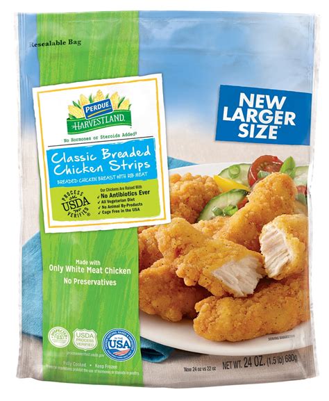 Perdue Harvestland Classic Breaded Chicken Strips (24 oz.) - Walmart.com