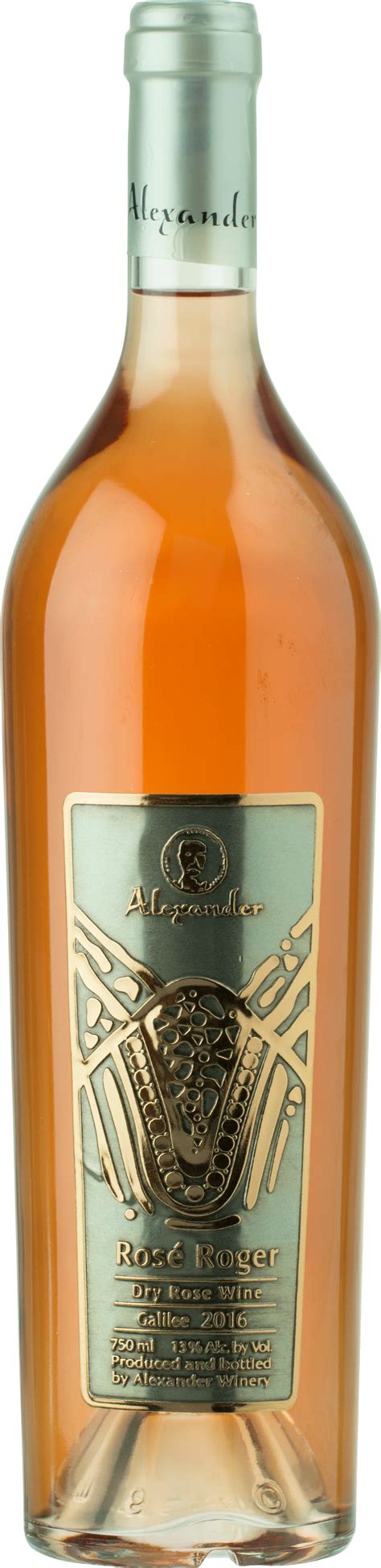 Download Alexander- Rose Roger 750ml - Glass Bottle - Full Size PNG Image - PNGkit