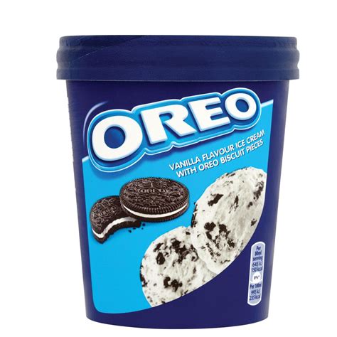 Yummy Oreo ice cream from MONDELĒZ available in 480ml pints. Get yours ...