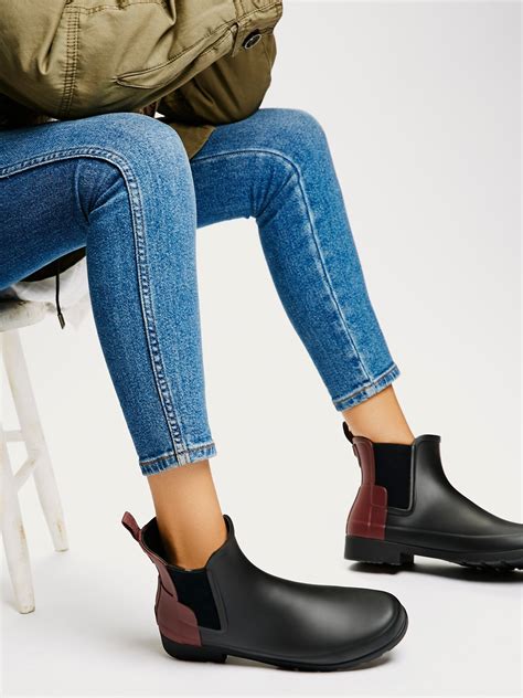 Hunter Hunter Chelsea Rain Boots at Free People Clothing Boutique