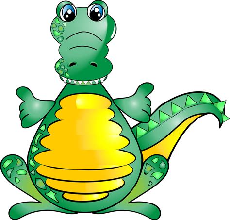 Cartoon Crocodile Clipart Buaya Vektor Png Download Full Size | Images and Photos finder