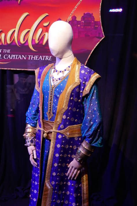 Hollywood Movie Costumes and Props: Will Smith's Genie movie costume from Aladdin on display ...