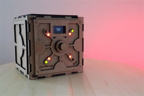 I made a laser-cut puzzle box which requires you to guess the four-digit code using feedback ...