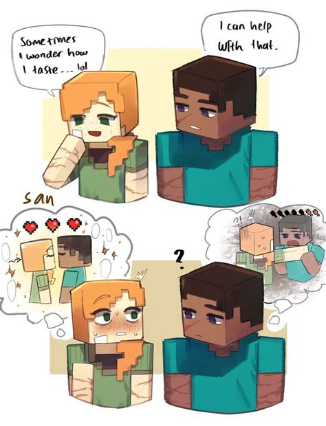 some people are talking to each other in minecraft, and one person is ...