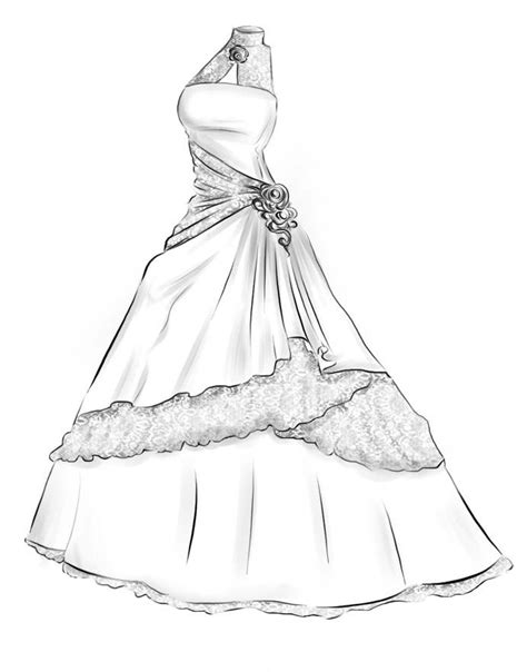 Wedding Dress 2 by Izumik on deviantART | Dress design drawing, Dress drawing, Fashion ...