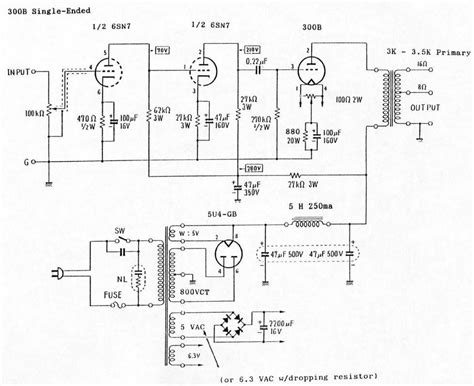 Help me out with this 300b schematic - Talkin' Tubes - The Klipsch Audio Community