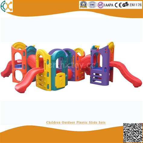 Children Outdoor Plastic Slide Sets Backyard Kids Amusement Park - Outdoor Playground and ...