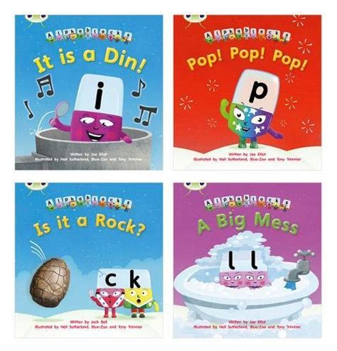 Buy Learn to Read at Home with Alphablocks: Pack 1 (Pack of 4 fiction books) (Phonics Bug ...