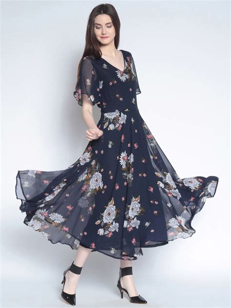 floral gown myntra | Dresses Images 2022