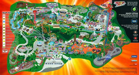 Six Flags Fiesta Texas - - Six Flags Fiesta Texas Map 2018 | Printable Maps